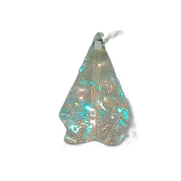 XMAS DECO STAR FOIL 60CM FOLD