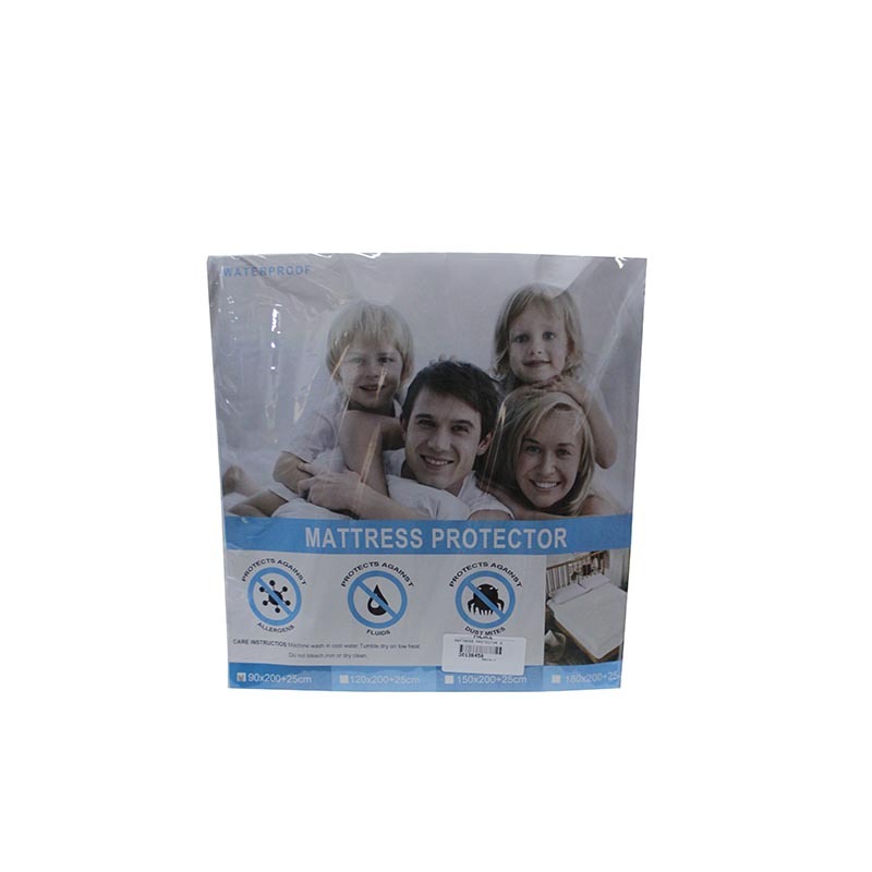 MATTRESS PROTECTOR 90X200CM WHITE