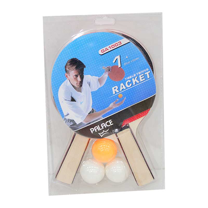 TENNIS BAT 2PCS SET ROUGH SURFACE
