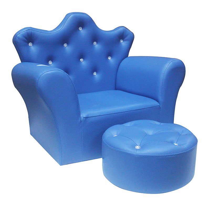 CHAIR KIDS CROWN D BLUE SXBB-17-02