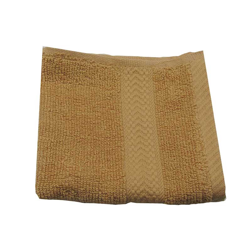 HAND TOWEL COTTON 30X30CM BEIGE COL 9 30X30 BEIGE
