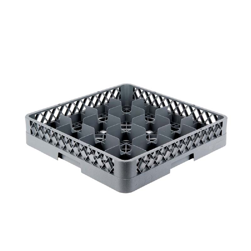 STORAGE RACK 49X49X10CM 16 GLASS 3MP-0088