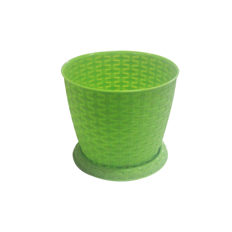 FLOWER POT ROSA 20CM PLASTIC 3MP-0728