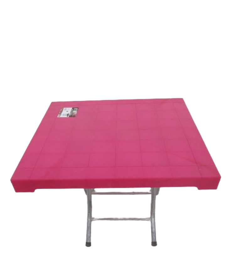 TABLE SQUARE 75CM MIX COL FLORENCE METAL LEGS 3MP-