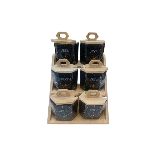 SPICE CANISTER 6PCS SET JAC7696-H28