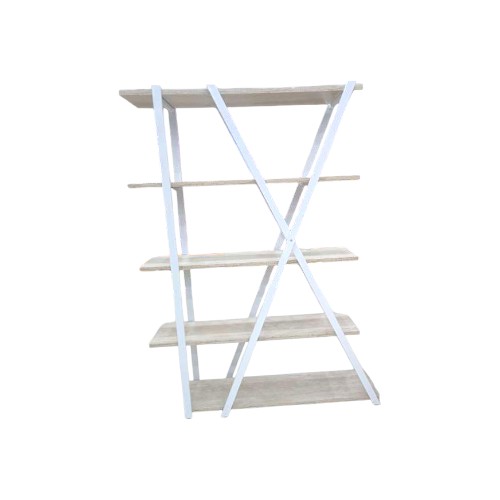 DECO SHELVE WOODEN 8957 A+B 1200X350X1800