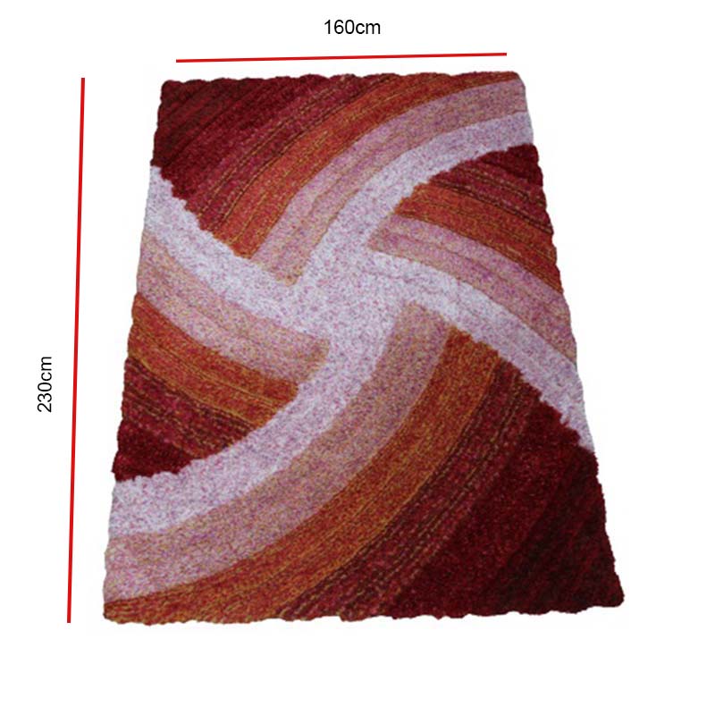 CARPET RED-ORANGE 259 160X230CM