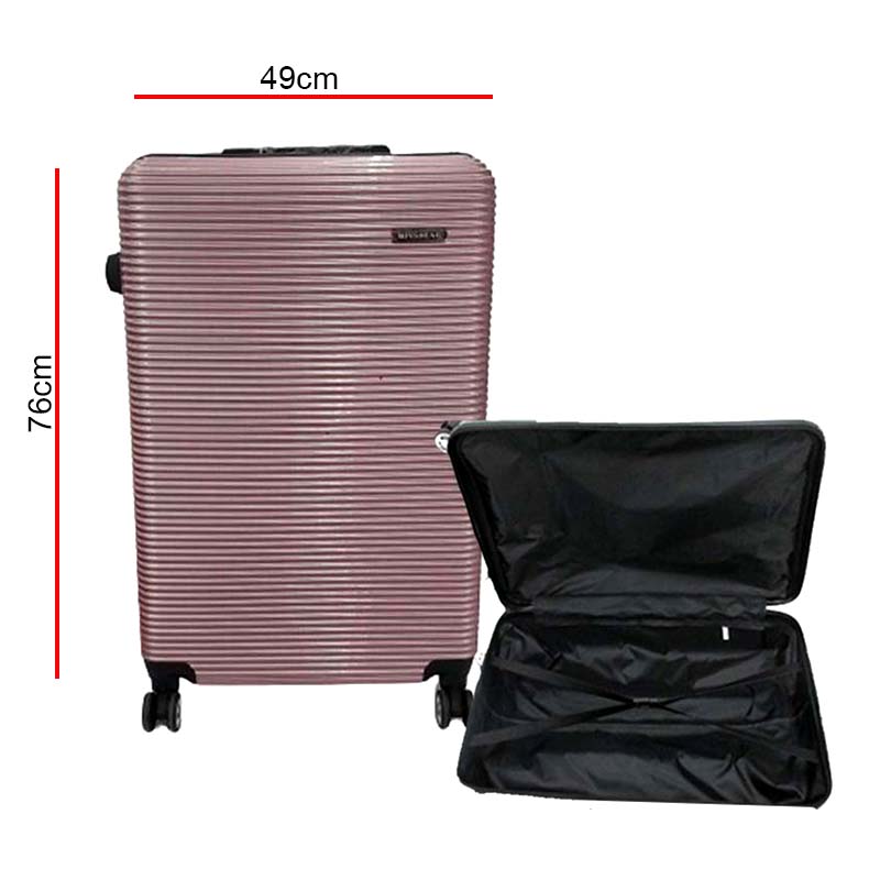 SUITCASE H.B 28INCH ROSE GOLD