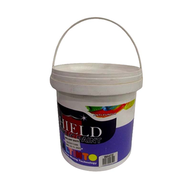 PAINT ACRYLIC WHITE 3.6LTR SHIELD