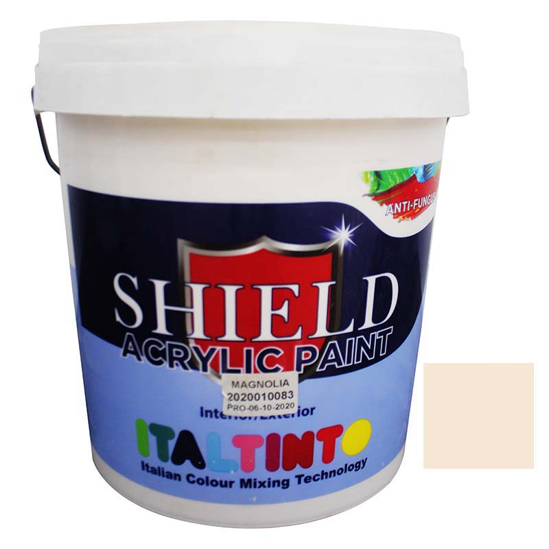 PAINT ACRYLIC MAGNOLIA  10LTR SHIELD
