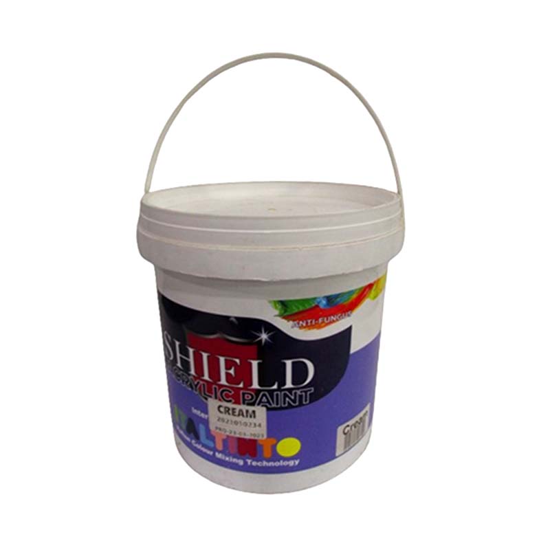 PAINT ACRYLIC CREAM 3.6LTR SHIELD