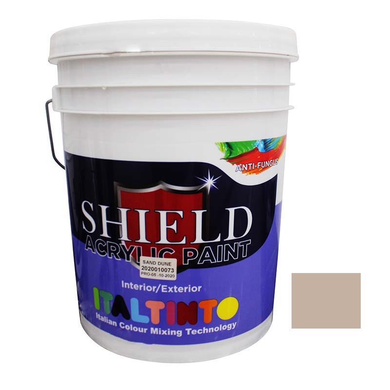PAINT ACRYLIC SAND DUNE 20LTR SHIELD