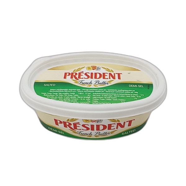 PRESIDENT GASTRONOMIC SALTED BUTTER 250G