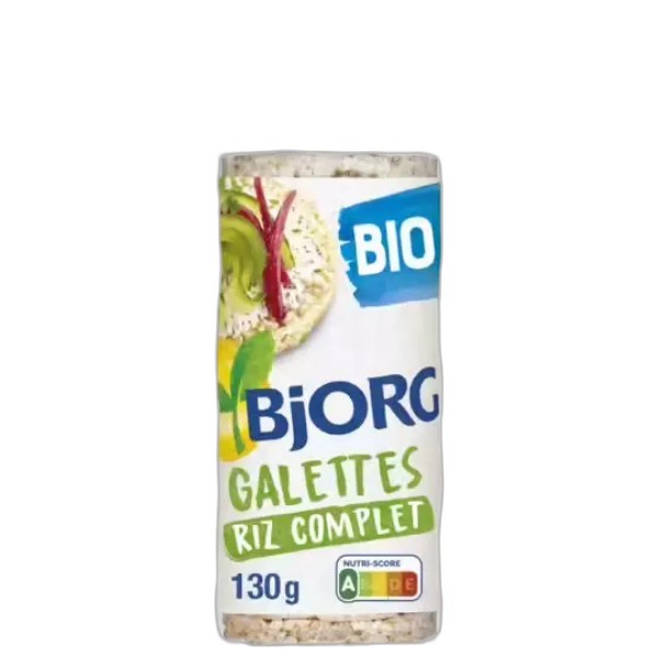 BJORG SESAME RICE CAKES 130G