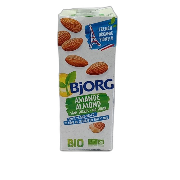 BJORG ALMOND MILK NO SUGAR 1L