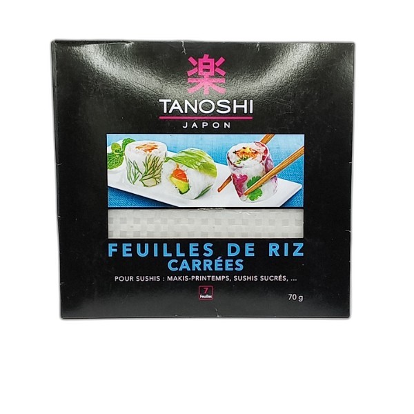 TANOSHI RICE PAPER 70ML