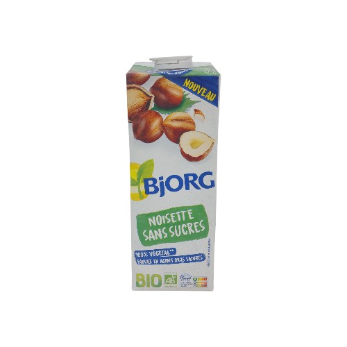 BJORG HAZELNUT MILK NO SUGAR 1L