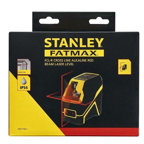 STANLEY CROSS LINE RED ALKALINE FMHT77585-1
