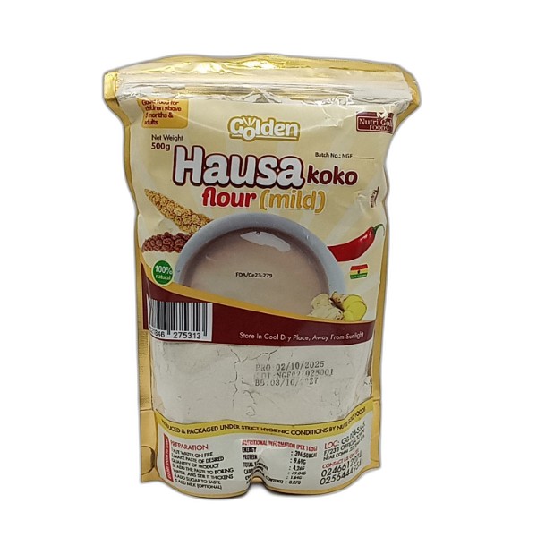 NUTRIGOLD MILD HAUSA KOKO FLOUR 500G