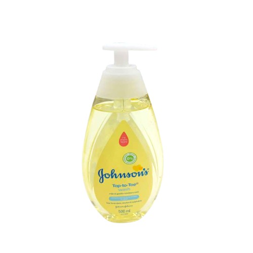 JOHNSONS TOP TO TOE NEWBORN WASH 500ML