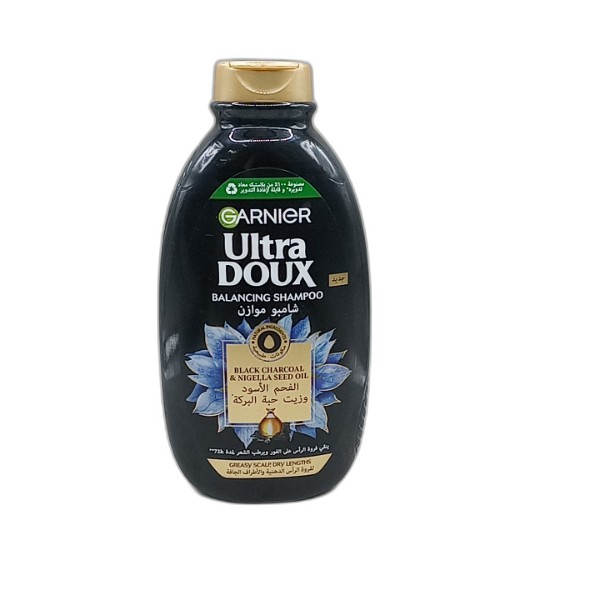 ULTRA DOUX SHAMPOO CHARCOAL 400ML