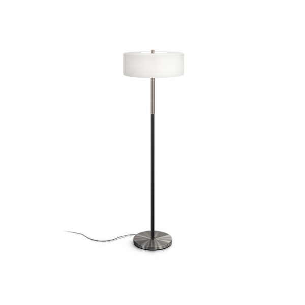 NOVA  FLOOR LAMP F-7153 SL+WH 3000K