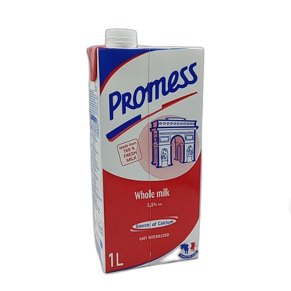 PROMESS UHT FULL CREAM MILK 1L