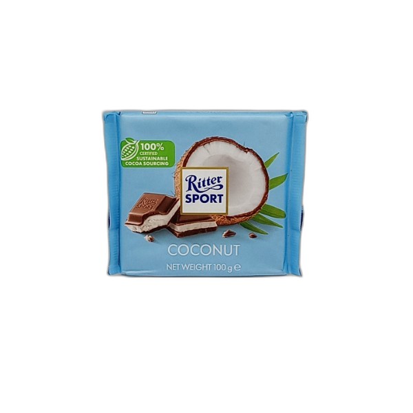 RITTER SPORT COCONUT 100G