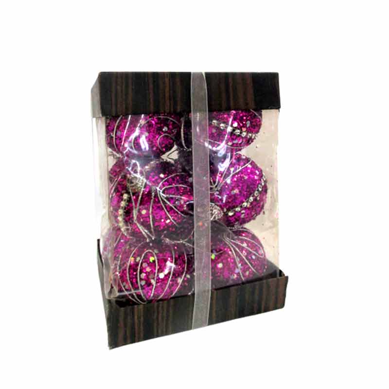 X-MAS DECORATION BALLS 12PCS RM62256P