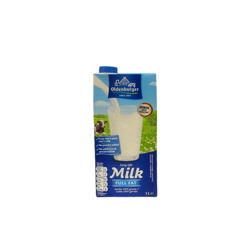 OLDENBURGER FULL CREAM MILK 1L