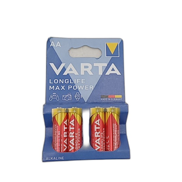 VARTA MAX POWER AA BATTERIES 4P