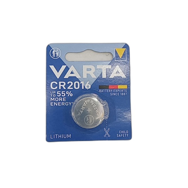VARTA CR2016 LITHIUM BATTERY