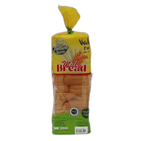 ROYAL FORTUNE MILKY BREAD 730G