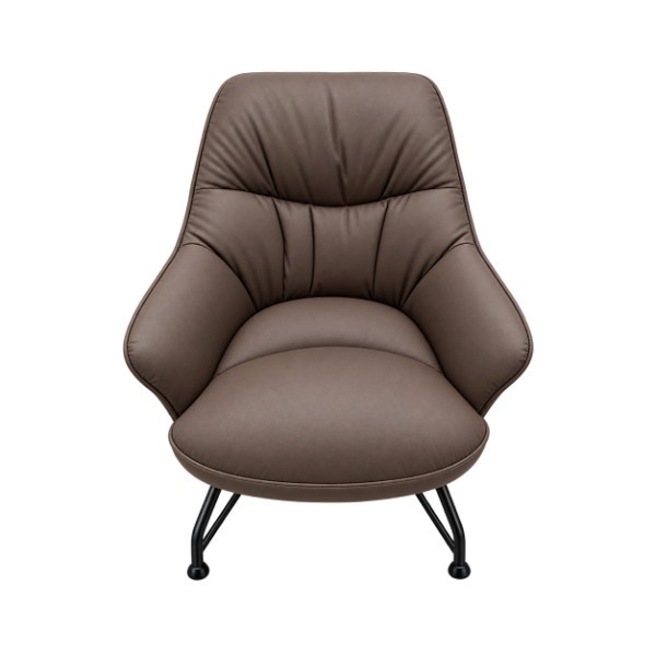 FABRIC CHAIR BROWN A+B 906#