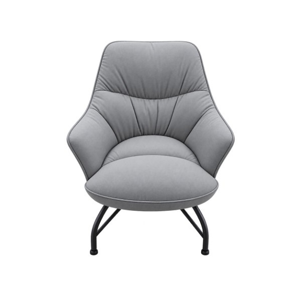 FABRIC CHAIR CHAIR D.GREY A+B