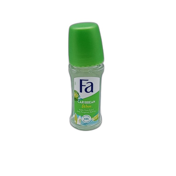FA ROLL ON CARIBBEAN LEMON 50ML