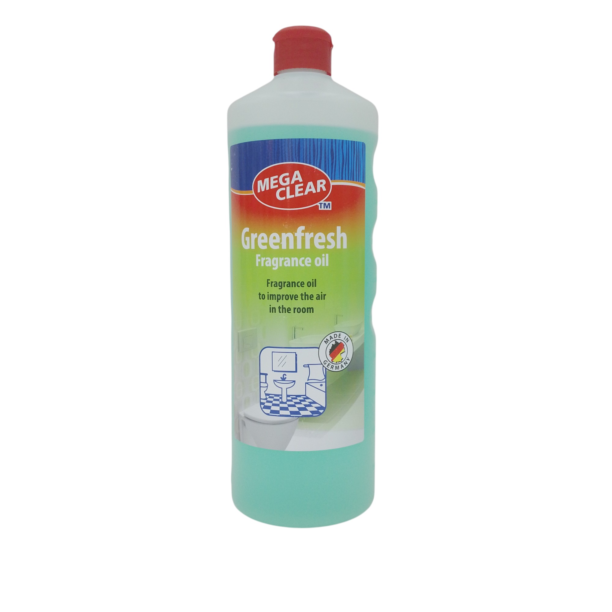 MEGA CLEAR GREENFRESH FRAGRANCE OIL 1L