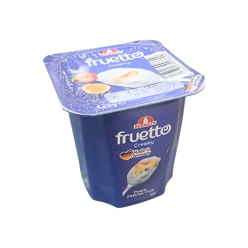 SUDMILCH FRUETTO STRAWBERRY PEACH PASSION 125G