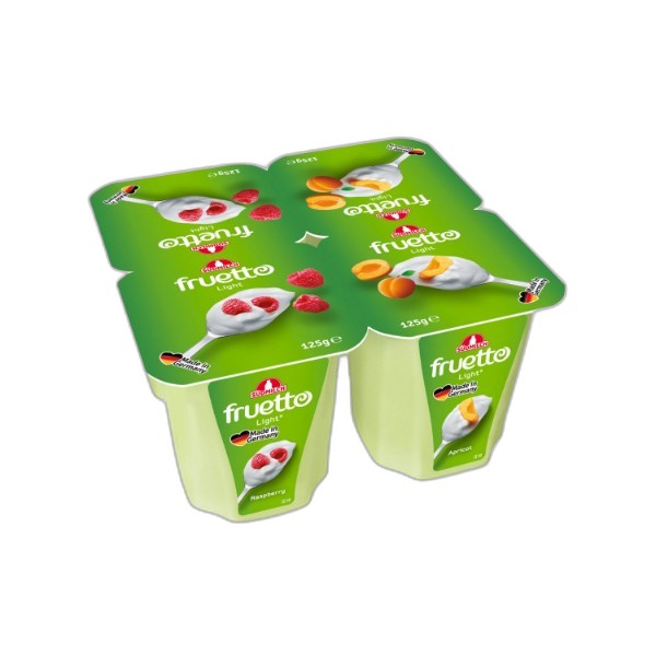 SUDMILCH FRUETTO APRICOT RASPBERRY 125G