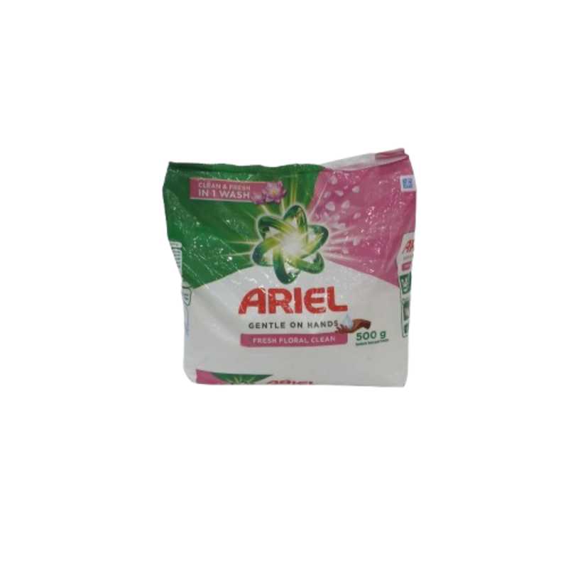 ARIEL DETERGENT POWDER HS FLRL 500G
