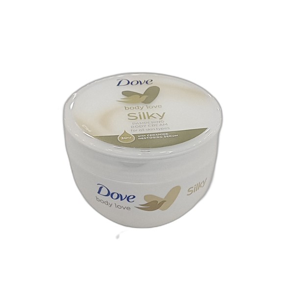 DOVE BODY CREAM 300ML SILKY