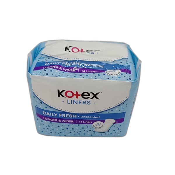 KOTEX PAD LINERS 14PCS LONGER W