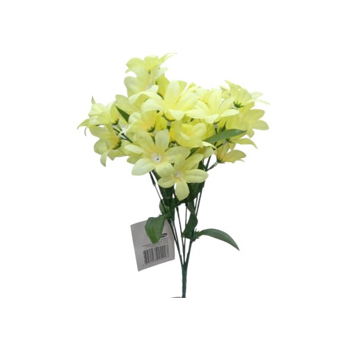UBL JASMINE BUNCH 6HD 35CM YELLOW