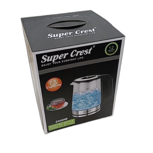 SUPER CREST ELECTRIC KETTLE 2.3