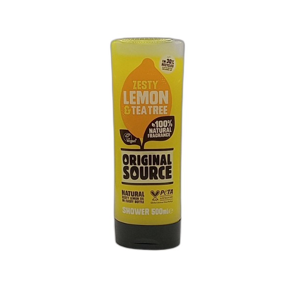 ORIGINAL SOURCE LEMON-TEA TREE BODY WASH 500ML