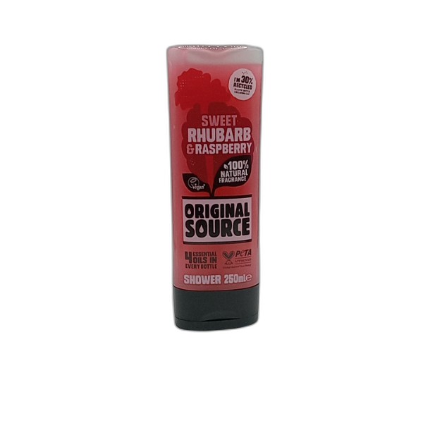 ORIGINAL SOURCE SWEET RHUBARB-RASPBERRY BODY WASH