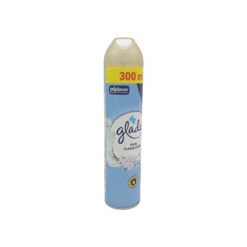GLADE AIR FRESHNER CLEAN LINEN 300ML