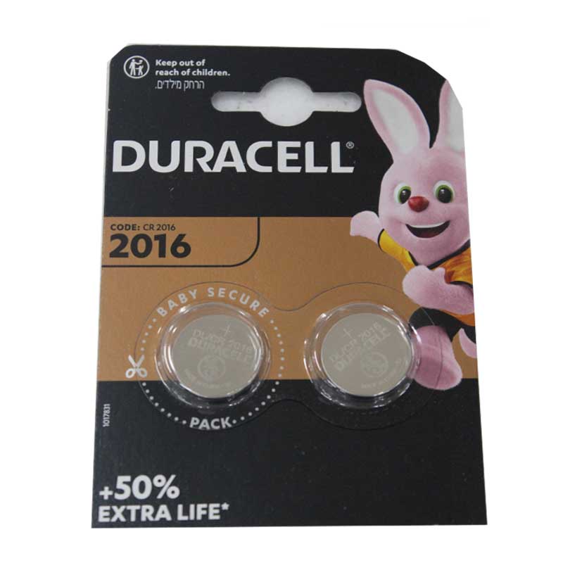 BATTERY LITHIUM 3V 2016 DURACELL