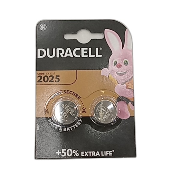 BATTERY LITHIUM 3V 2025 DURACEL