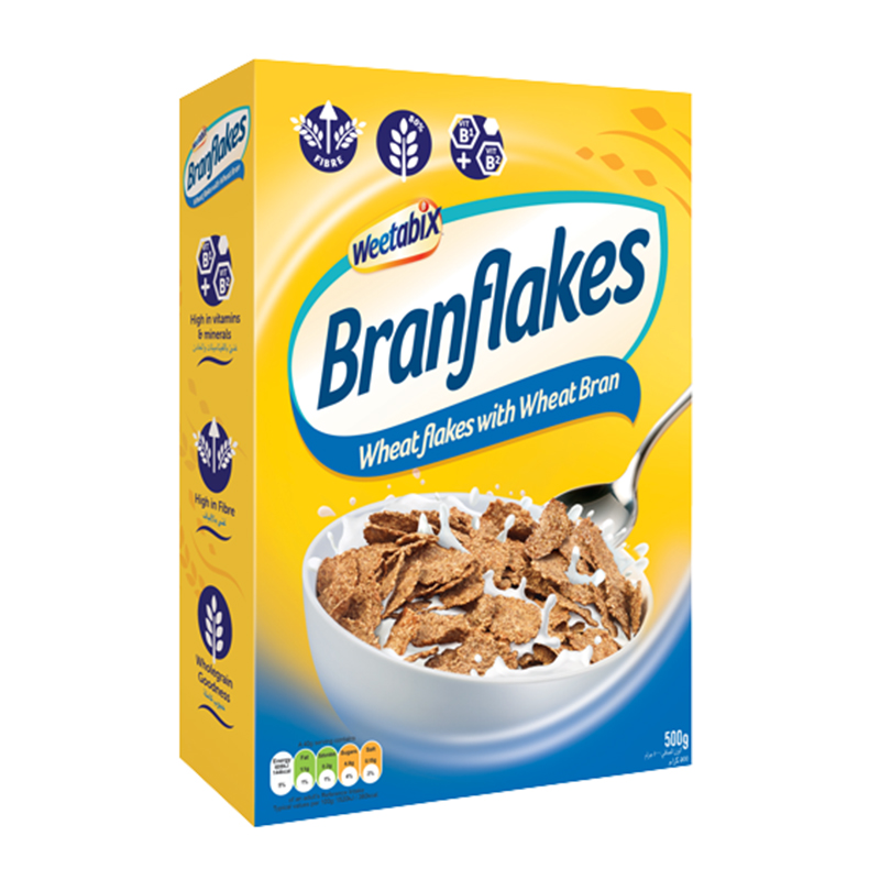 WEETABIX BRAN FLAKES 500G